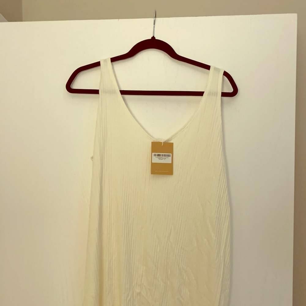Brand new white Reformation mini dress w/tags!